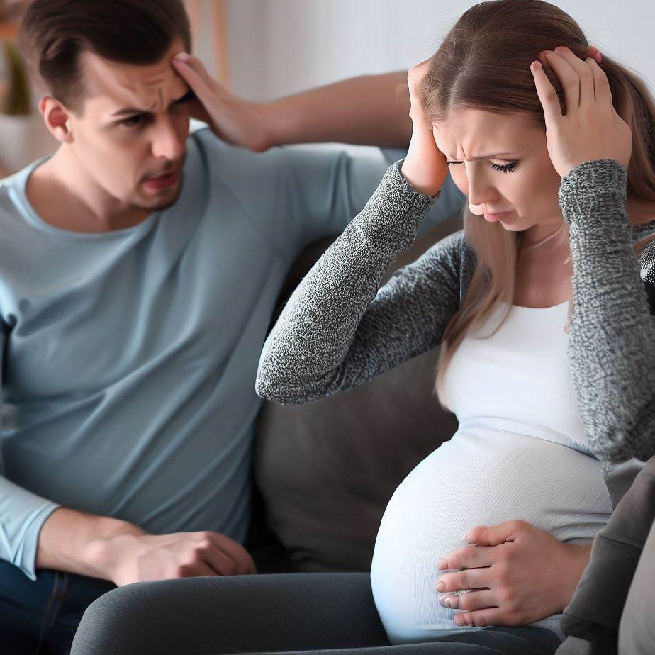 Stres w ciąży przez partnera