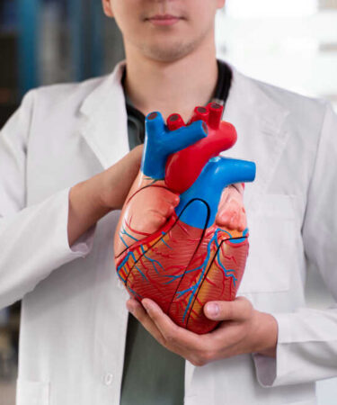Kardiolog z sercem
